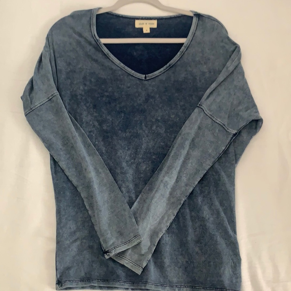 Cloth and Stone denim looking shirt sz SM